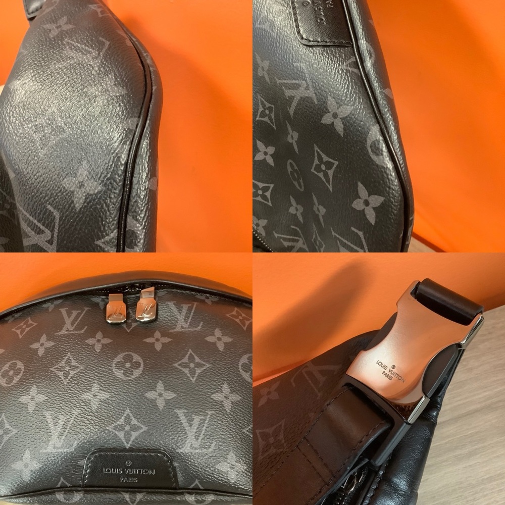 Large Louis Vuitton Monogram Eclipse Bumbag - image 7